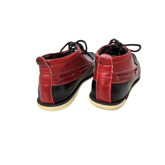 brixton mens high top leather two tone lace up loafers - Picture 3 of 5